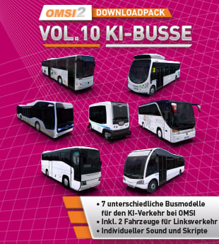 OMSI 2 Downloadpack Vol. 10 - KI-Busse
