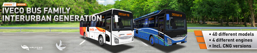 Buy now: OMSI 2 Add-on IVECO Bus Family - Interurban Generation