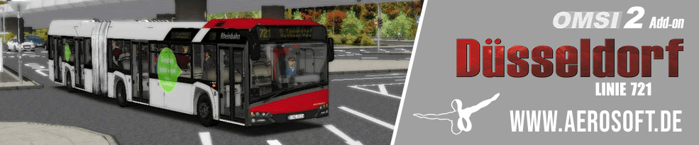Jetzt kaufen: OMSI 2 AddOn Düsseldorf - Linie 721