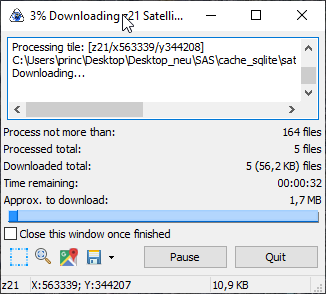 how to download sas more than once