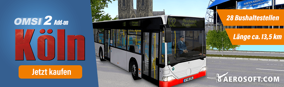 Aerosoft | OMSI 2 AddOn Köln jetzt erhältlich!